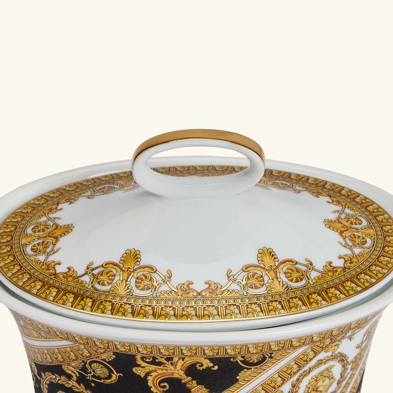 versace i love baroque sugar bowl black