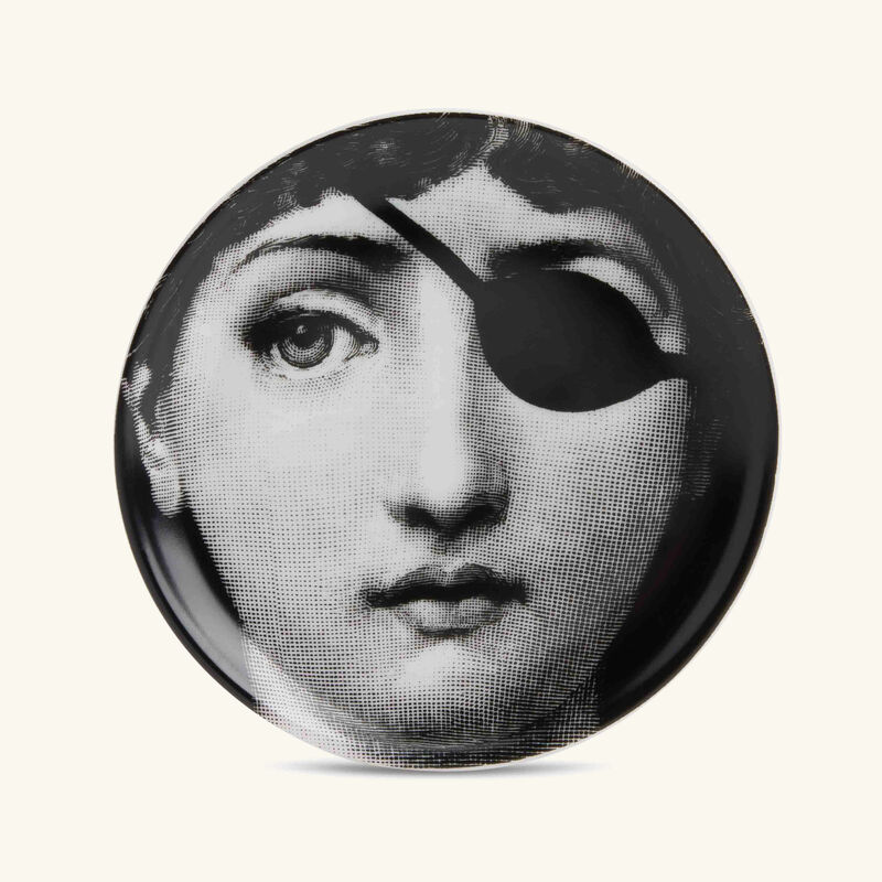 fornasetti tema e variazioni no 8 coaster grey