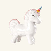 lladro unicorn sculpture small white