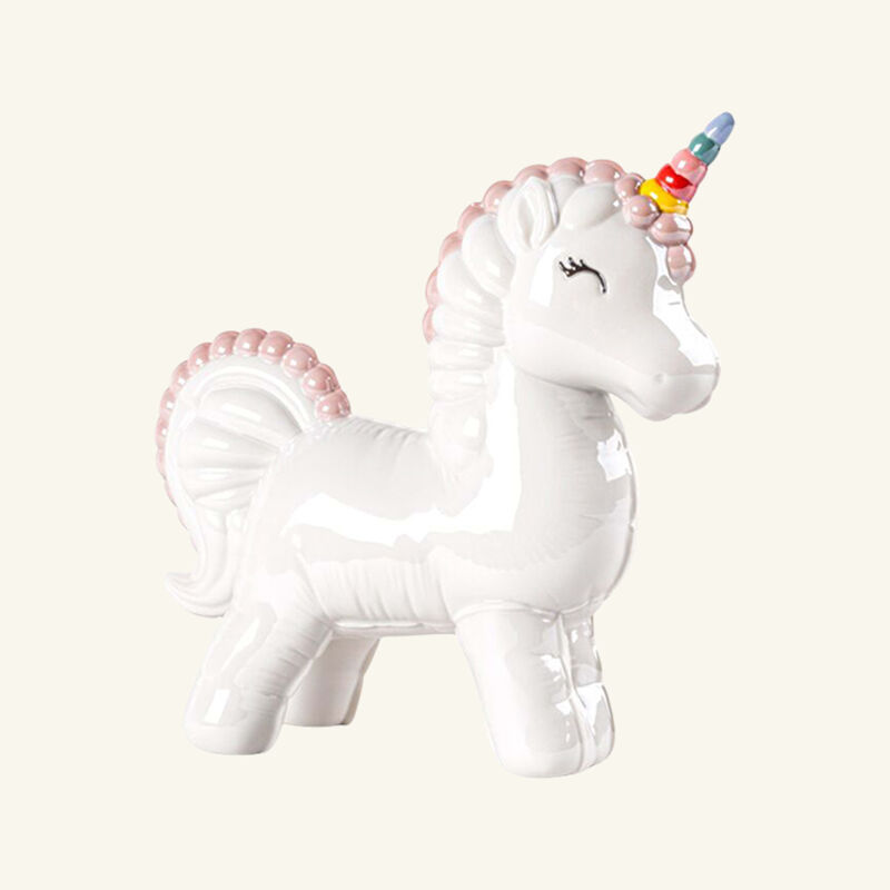 lladro unicorn sculpture small white