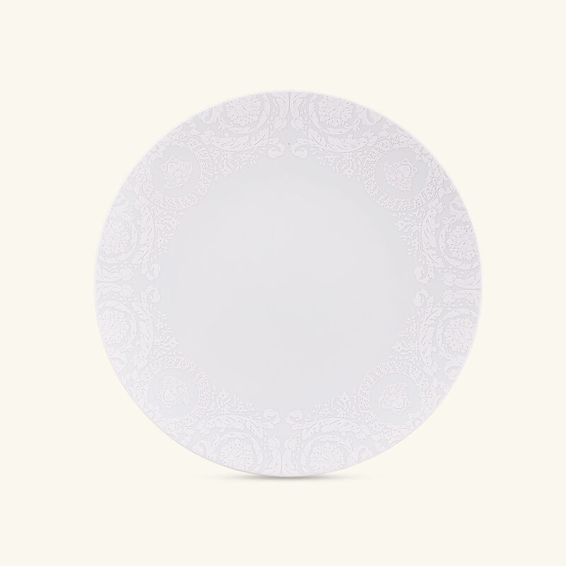 Barocco'92 Bianco Underplate Round White 33cm versace barocco 92 bianco underplate round white 33cm