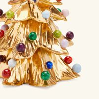 Christmas Tree Ornament Small Gold villari christmas tree ornament small gold