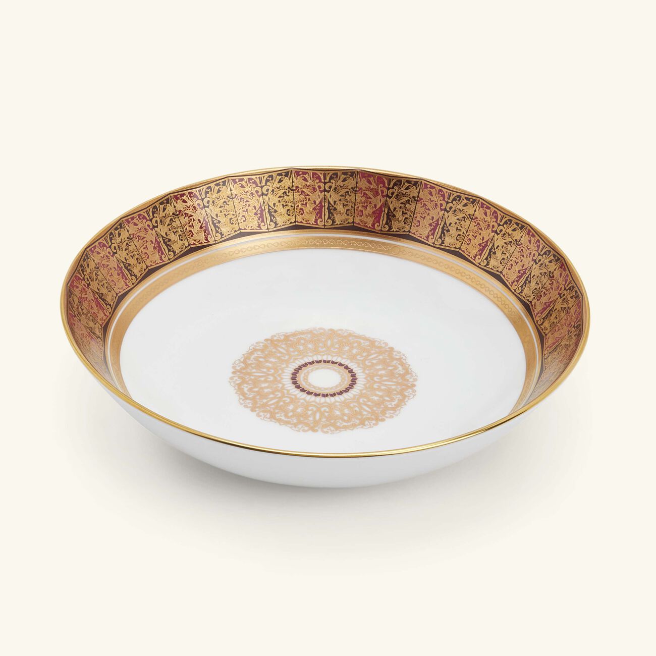 Eventail Soup Plate Round Gold 19cm bernardaud eventail soup plate round gold 19cm
