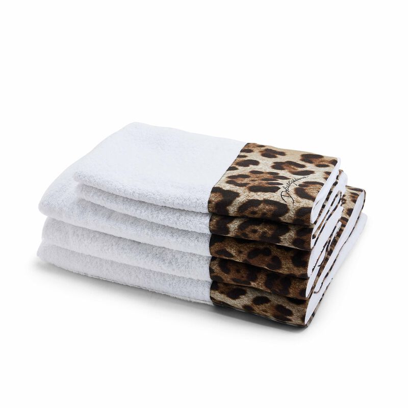 Set of 5 Terry Cotton Towels, large