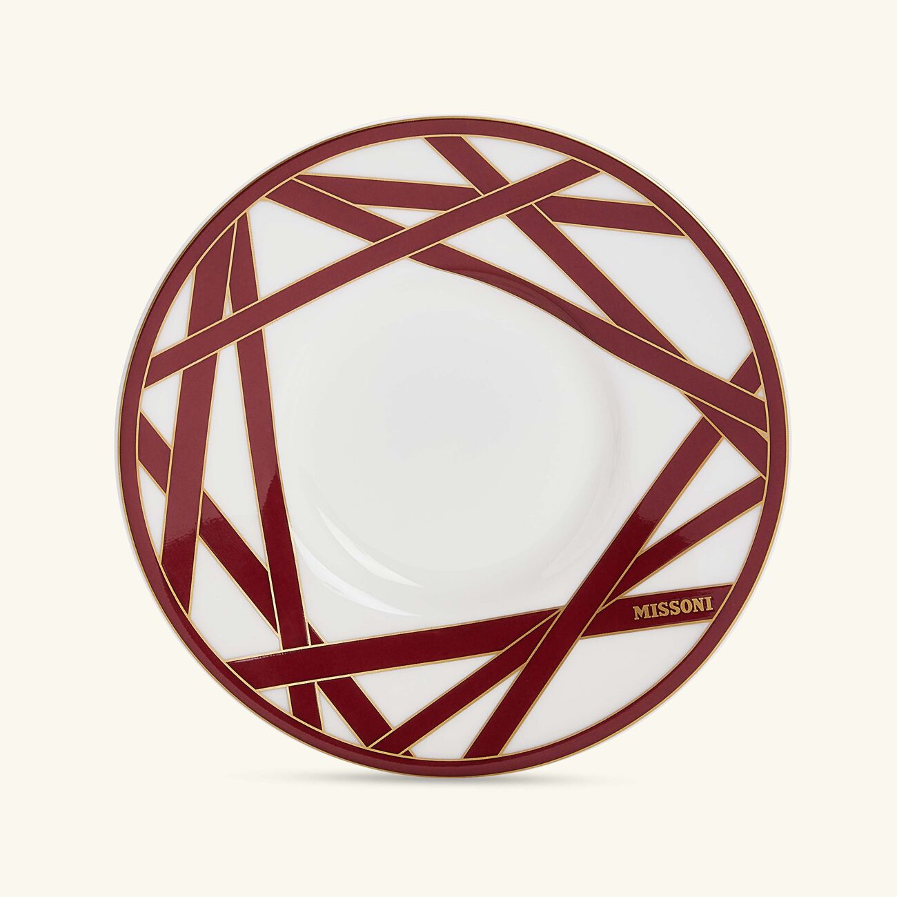 missoni home nastri coffee cup   saucer red set of 2