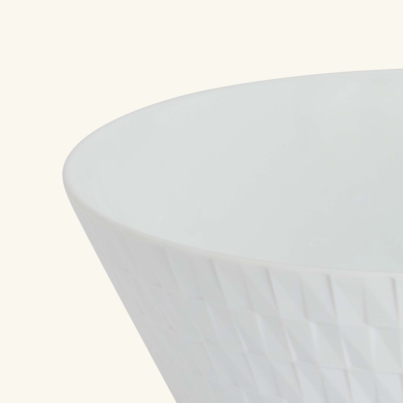 Twist Salad Bowl White 24cm bernardaud twist salad bowl white 24cm