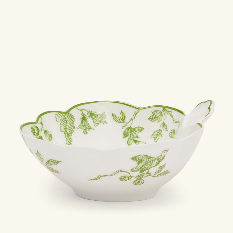 bernardaud albertine small dish green