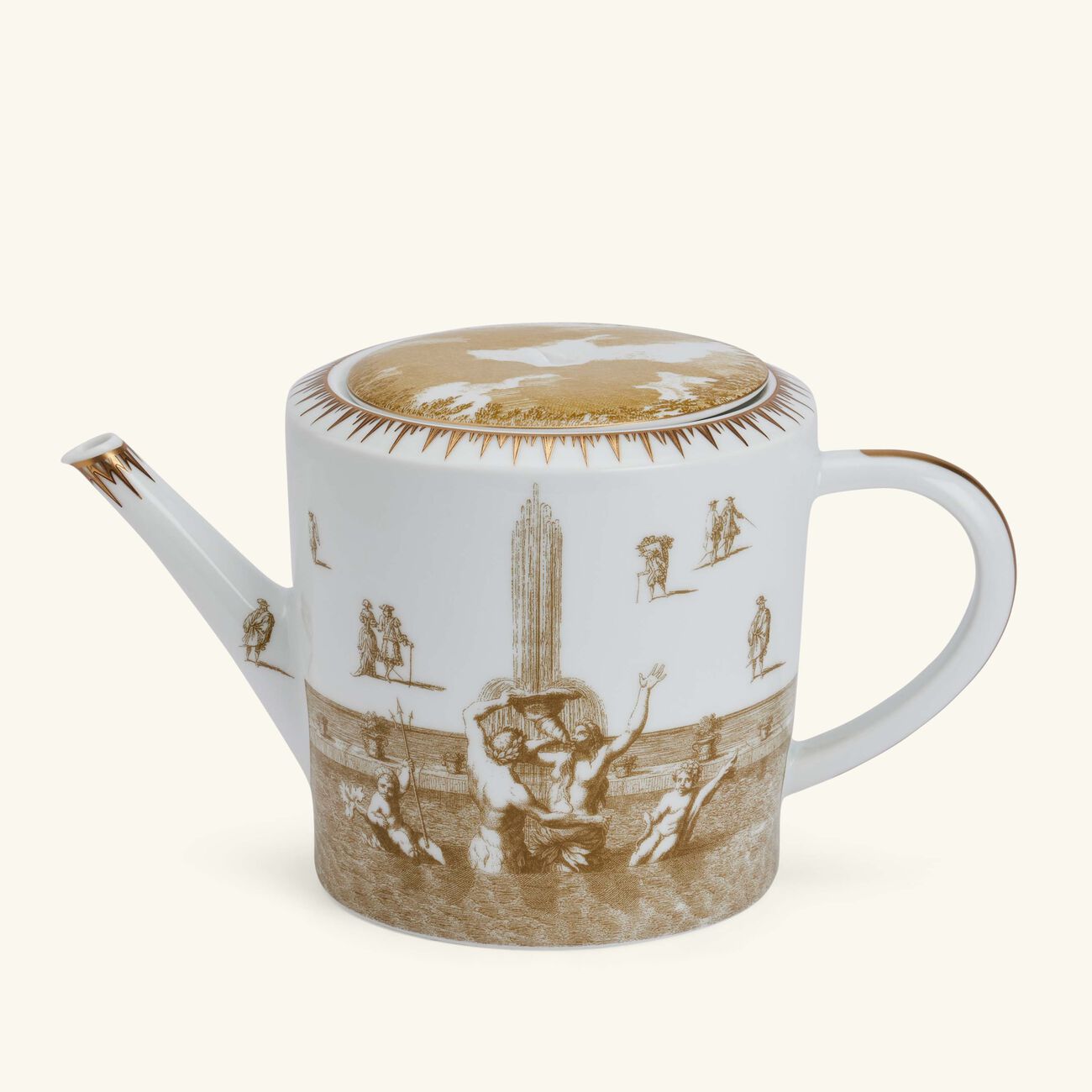 bernardaud versailles enchante hot beverage server gold