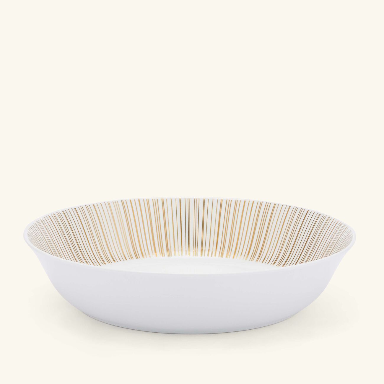 bernardaud sol serving bowl gold 24cm