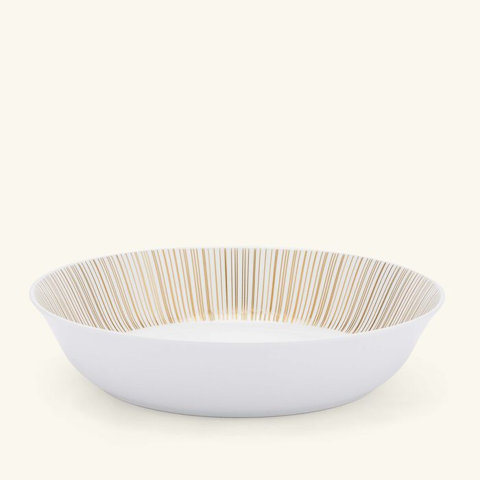 bernardaud sol serving bowl gold 24cm