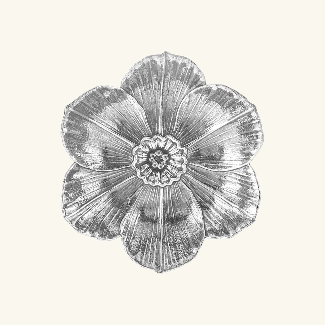 buccellati narcissus flower bowl medium silver