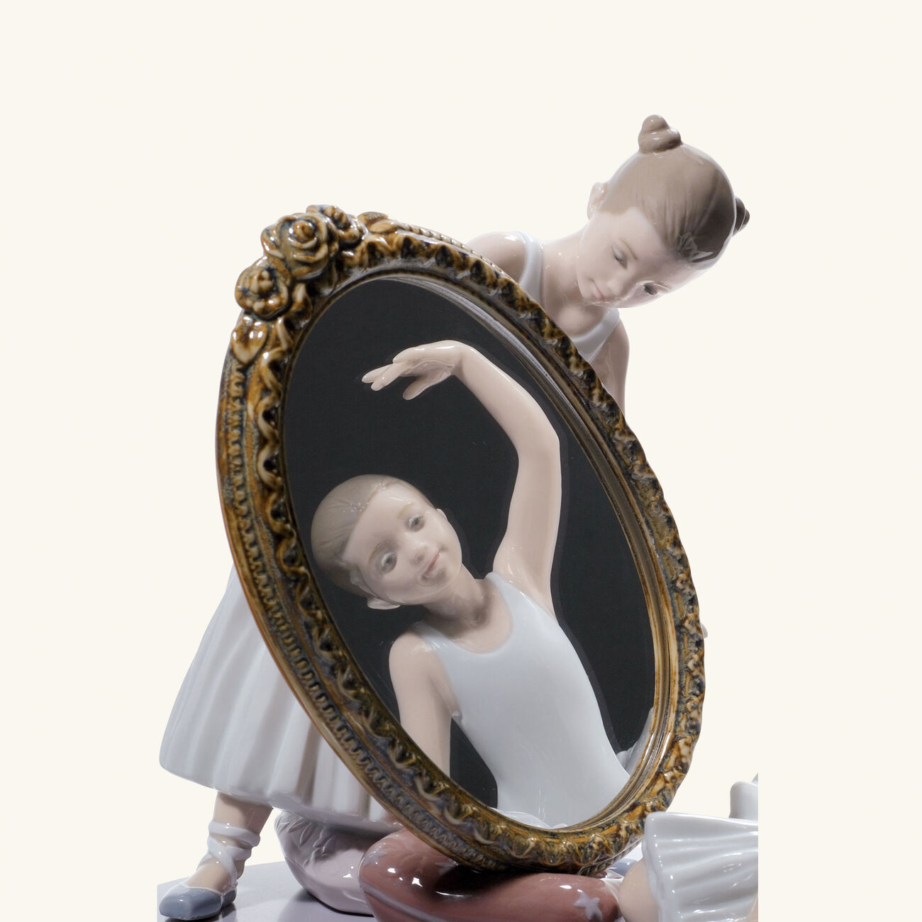 My Perfect Pose Ballet Girls Sculpture Small White lladro my perfect pose ballet girls sculpture small white