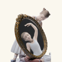 My Perfect Pose Ballet Girls Sculpture Small White lladro my perfect pose ballet girls sculpture small white