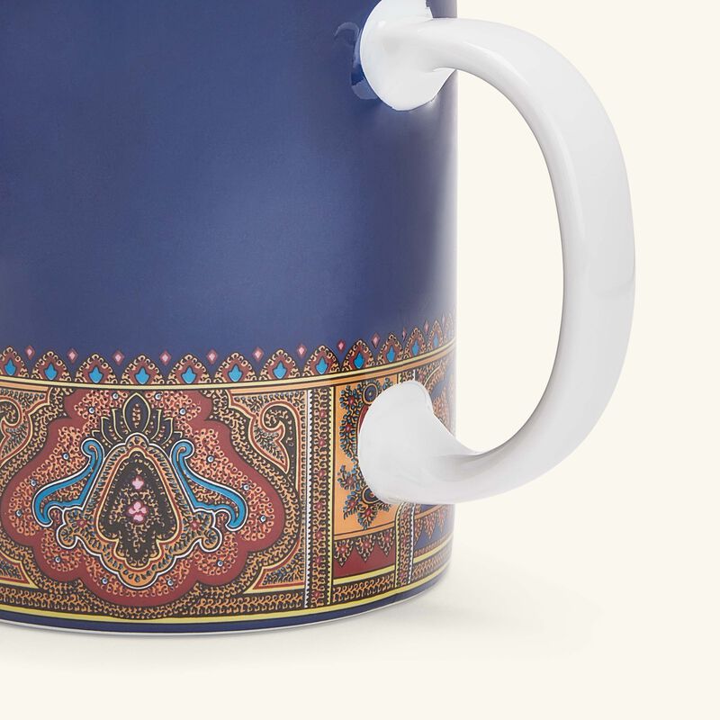 etro cachemire mug blue