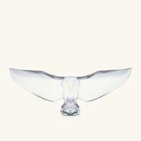 lalique barn owl sculpture small clear