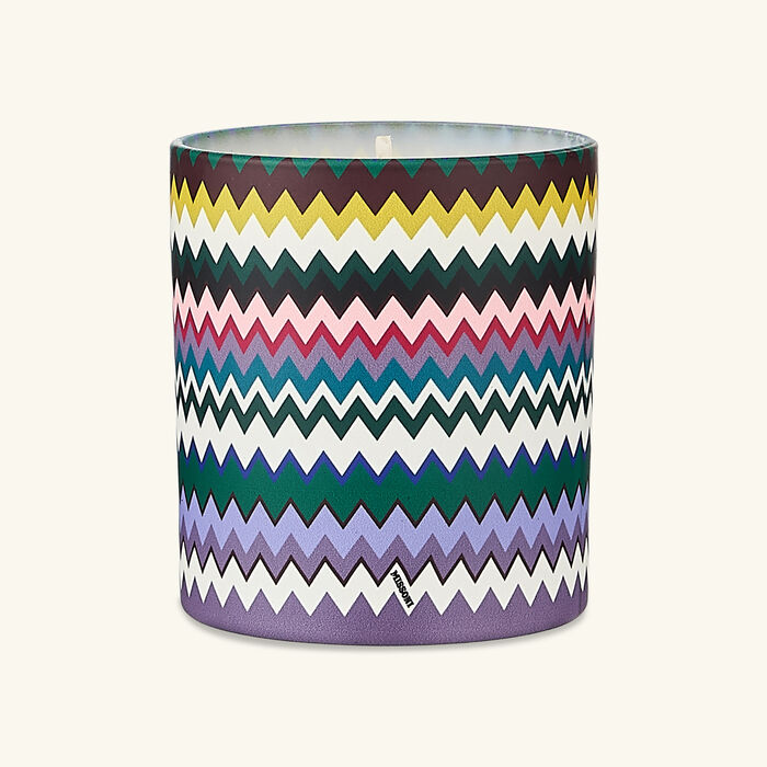 Micro Zigzag Scented Candle 220g missoni home micro zigzag scented candle 220g