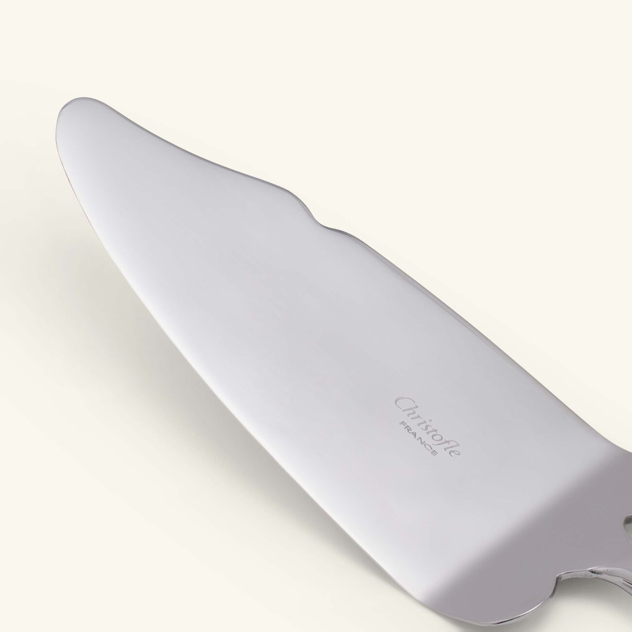 christofle albi cake set with server and 6 dessert forks silver plated