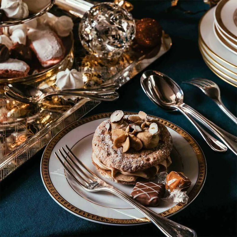 Albi Flatware Set with Chest Silver Plated christofle albi flatware set with chest silver plated