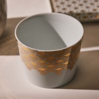 silsal tamrah by razan alazzouni vase v shaped mini gold