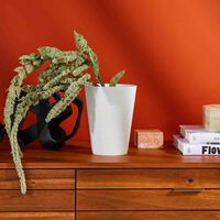 Ecume Blanc Vase Small White bernardaud ecume blanc vase small white