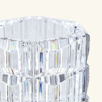 baccarat louxor votive candle holder medium clear