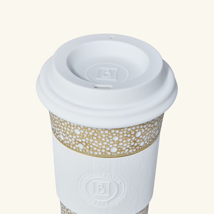 Ecume Travel Mug Gold bernardaud ecume travel mug gold