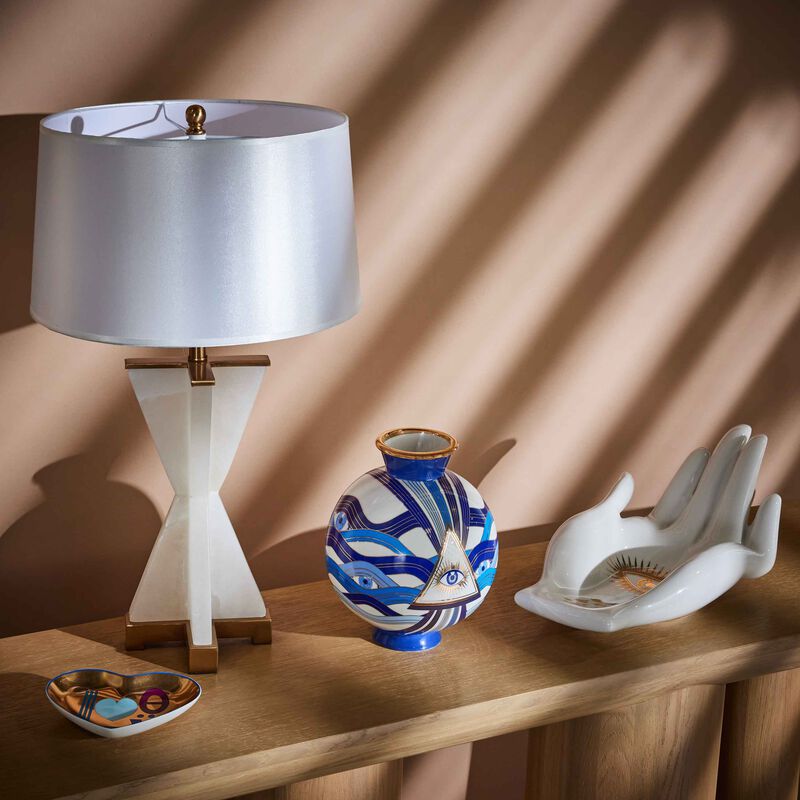 Druggist Eye Vase Blue jonathan adler druggist eye vase blue