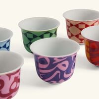 Bahja Arabic Coffee Cup Set Of 6 silsal bahja arabic coffee cup set of 6