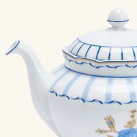 bernardaud brocante tea pot blue