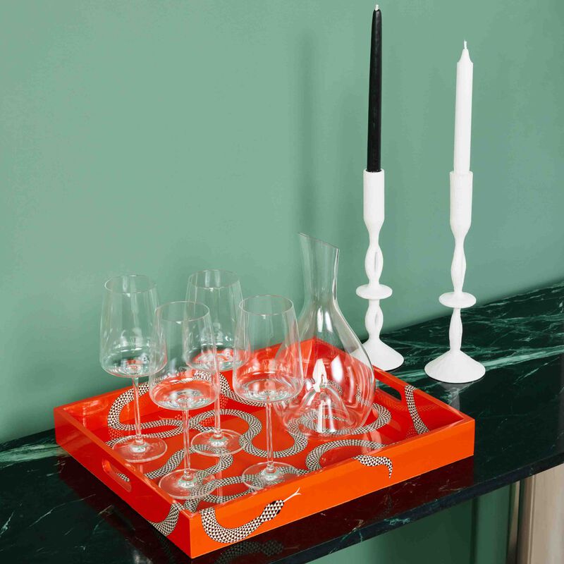 صينية إيدن مستطيلة كبيرة برتقالية جوناثان أدلر صينية إيدن مستطيلة كبيرة برتقالية