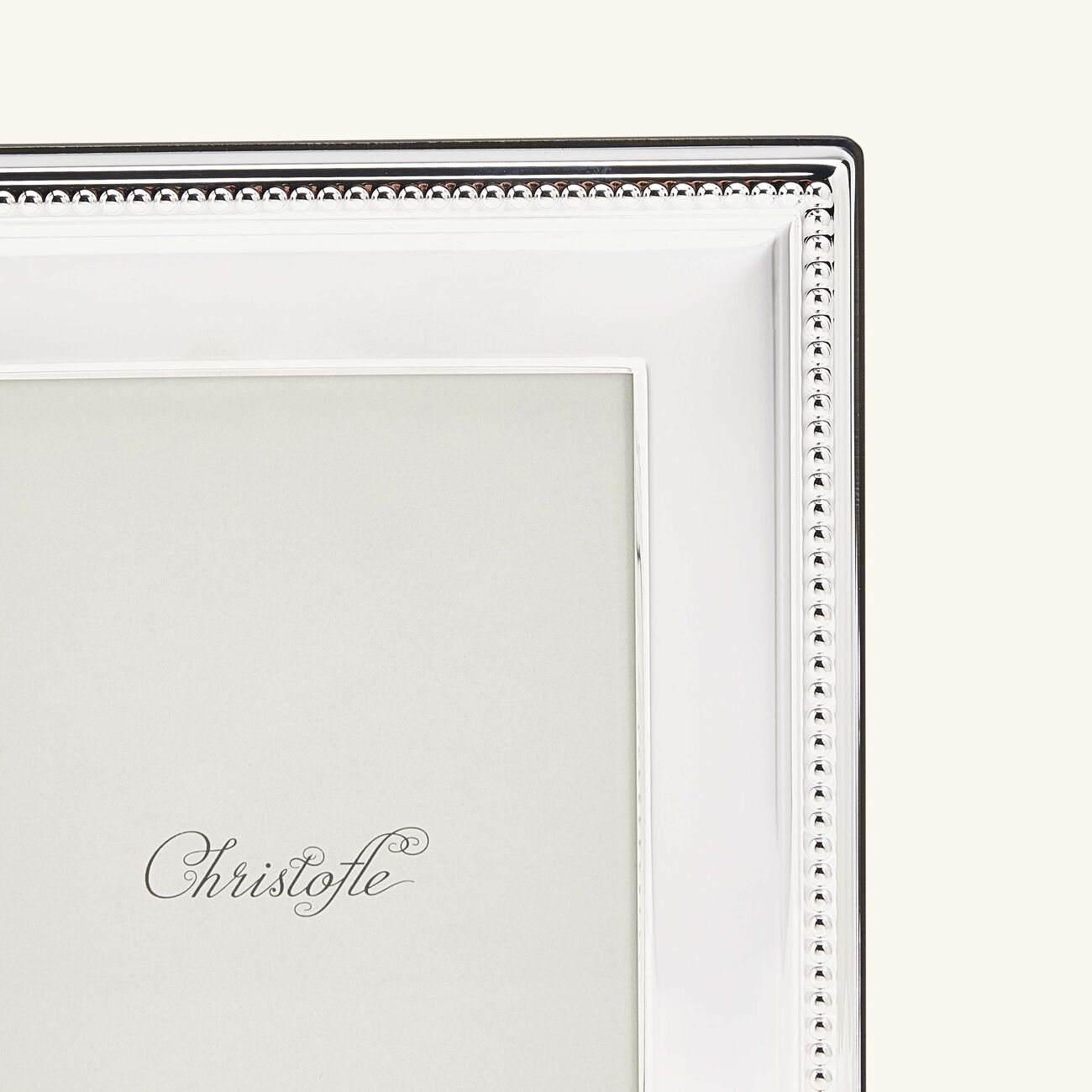 christofle perles picture frame silver 10x15cm
