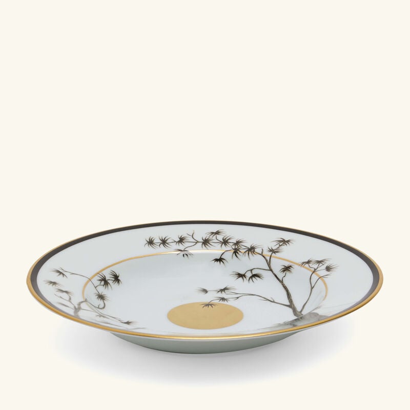 Vieux Kyoto Soup Plate Black 22cm pinto paris vieux kyoto soup plate black 22cm