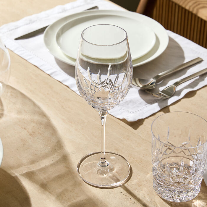 Lismore Essence Wine Glass Clear Set Of 2 waterford lismore essence wine glass clear set of 2
