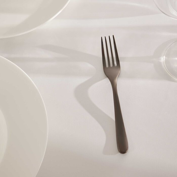 l ame de christofle dessert fork black