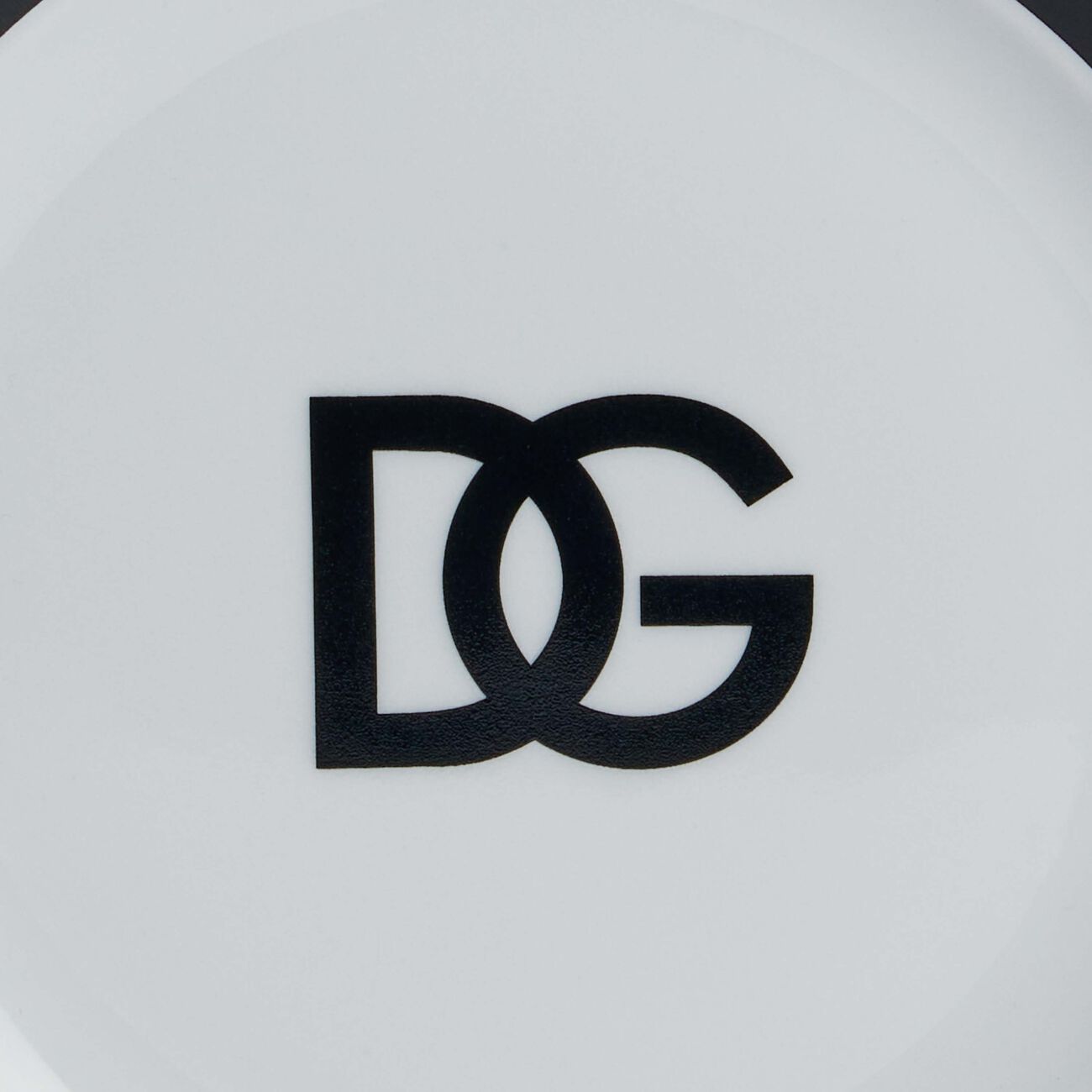 dolce gabbana casa dg logo bread plate round 17cm set of 2