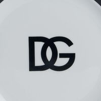 dolce gabbana casa dg logo bread plate round 17cm set of 2