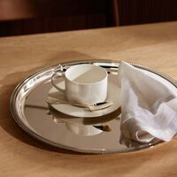 كريستوفل ملعقة أعياد الميلاد آلبي باللون الفضي