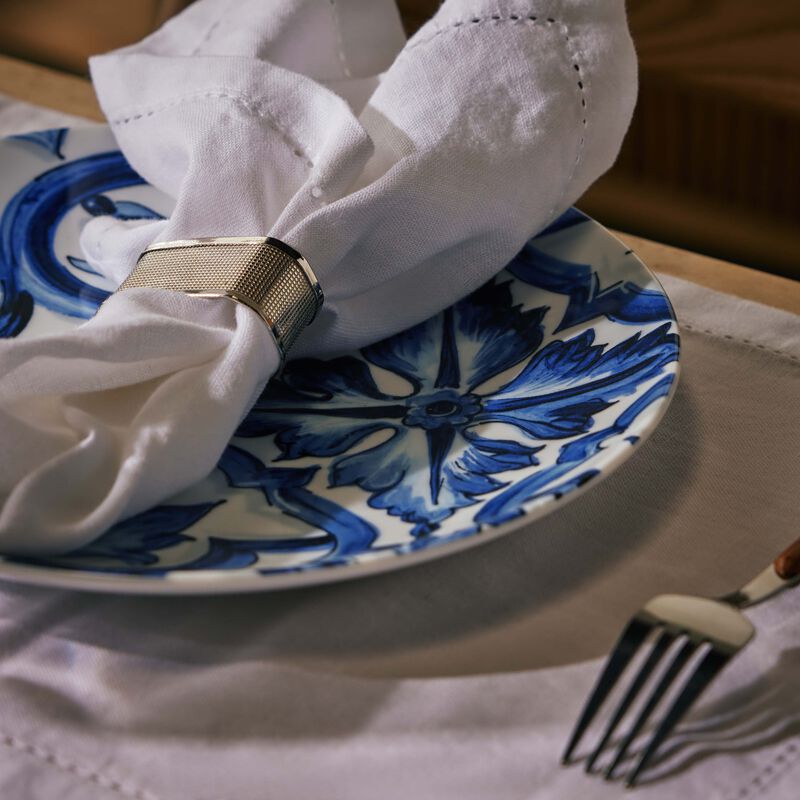 Blu Mediterraneo Stella Dinner Plate Blue Round 26cm Set Of 2 dolce gabbana casa blu mediterraneo stella dinner plate blue round 26cm set of 2