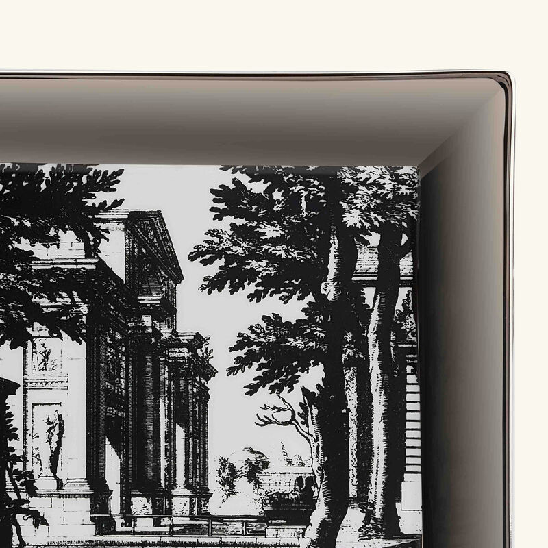 فورناسيتي صينية الحلى والمجوهرات جاردينو سيتيشينتسكو مربعة صغيرة