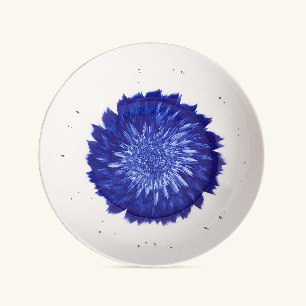 bernardaud in bloom soup bowl blue 19cm