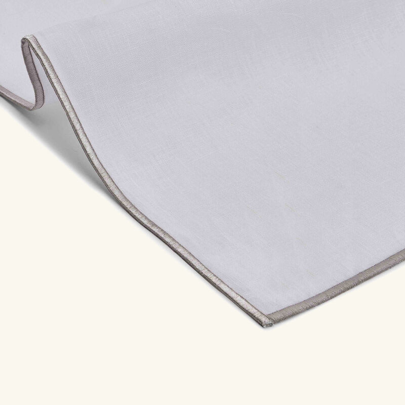 Boho Napkin White Set Of 6 catherine denoual boho napkin white set of 6