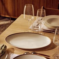 Gage Serving Platter Oval White 38cm bernardaud gage serving platter oval white 38cm