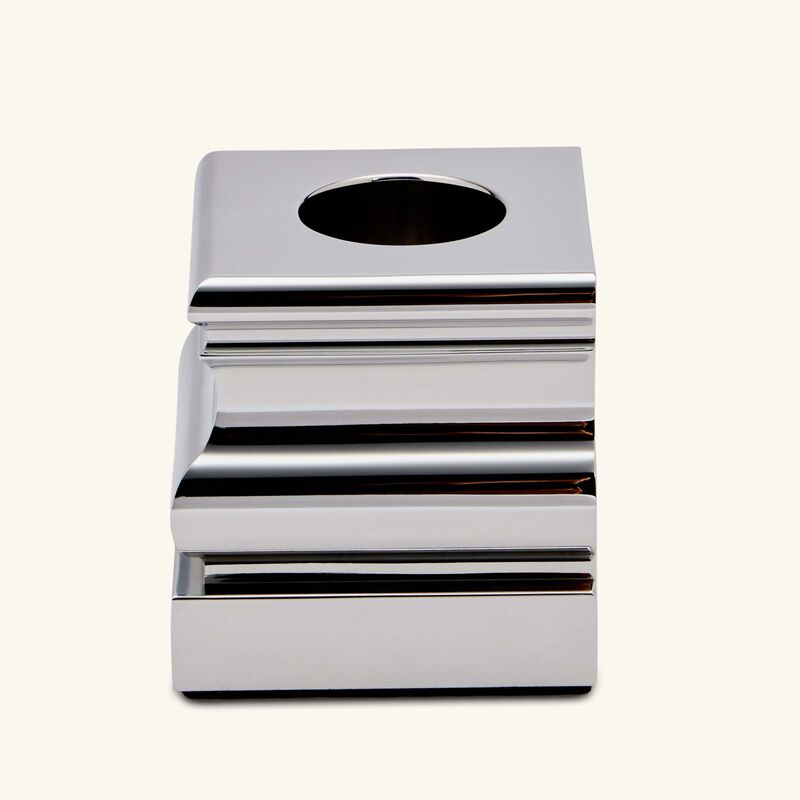 كريستوفل حامل الشموع بيرسبيكتفز من الكروم بالحجم الصغير دون شمعة