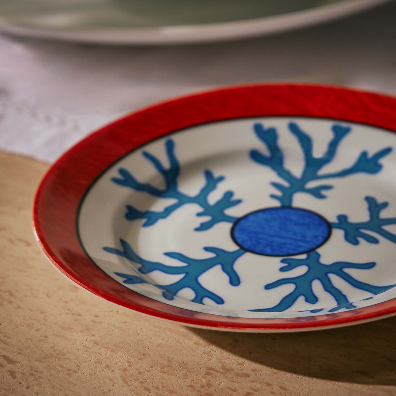 بينتو باريس طبق الخبز لاجون دائري أزرق 15 سم