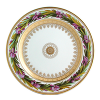 bernardaud botanique salad plate round pink 21cm