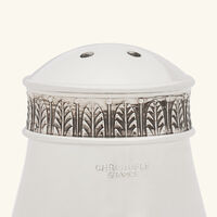 christofle malmaison salt   pepper shakers silver plated