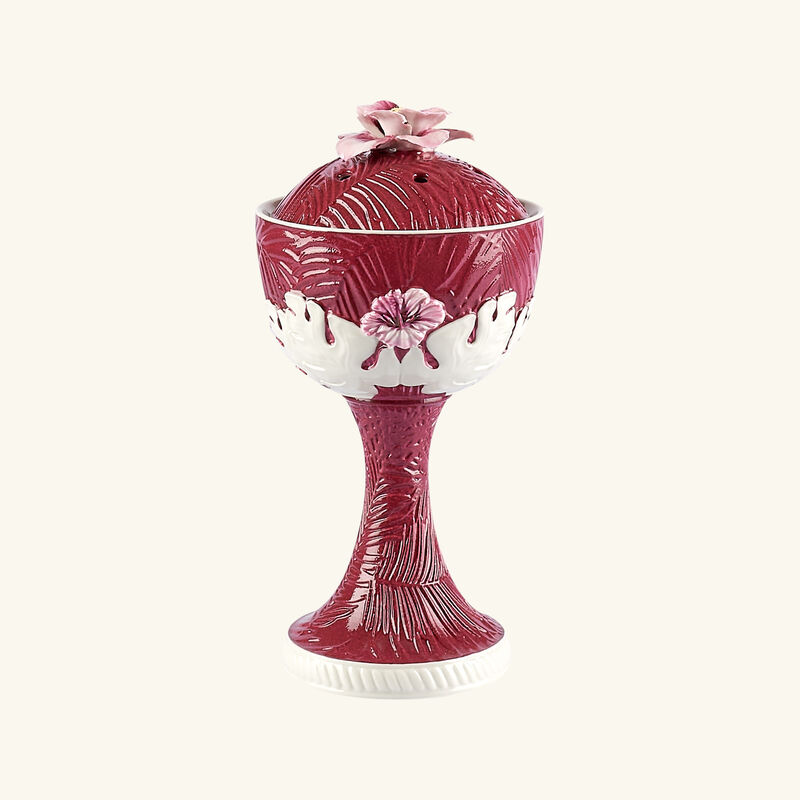 Acapulco Incense Burner Maroon villari acapulco incense burner maroon