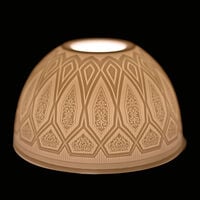 Lithophanie Amana Candle Holder White bernardaud lithophanie amana candle holder white