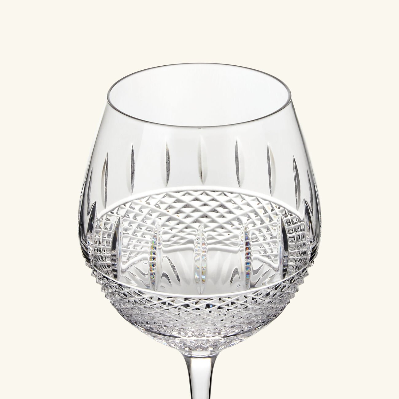 waterford mastercraft irish lace wine glasses set of 2