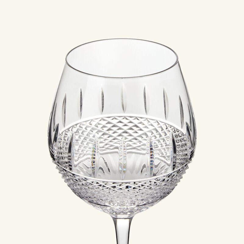 waterford mastercraft irish lace wine glasses set of 2